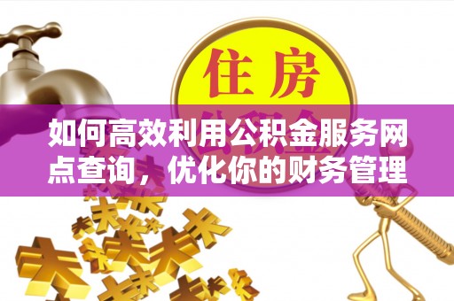 龙州如何高效利用公积金服务网点查询，优化你的财务管理