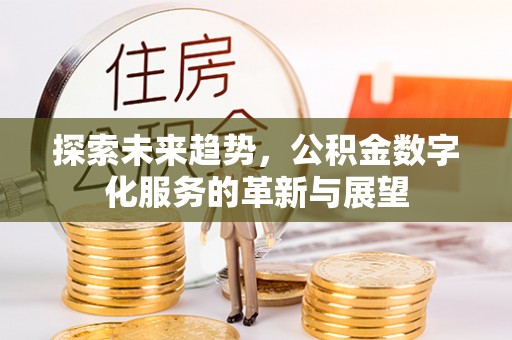 龙州探索未来趋势，公积金数字化服务的革新与展望