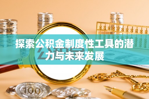 龙州探索公积金制度性工具的潜力与未来发展