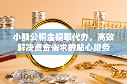 龙州小额公积金提取代办，高效解决资金需求的贴心服务