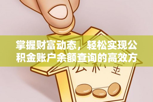 龙州掌握财富动态，轻松实现公积金账户余额查询的高效方法