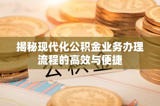 龙州揭秘现代化公积金业务办理流程的高效与便捷