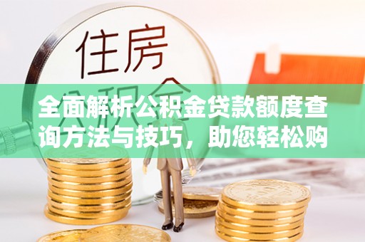 龙州全面解析公积金贷款额度查询方法与技巧，助您轻松购房