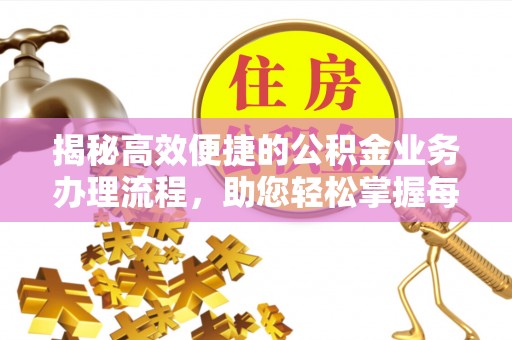 龙州揭秘高效便捷的公积金业务办理流程，助您轻松掌握每一步
