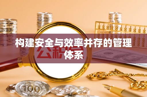 龙州构建安全与效率并存的管理体系
