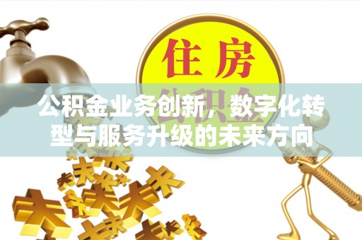 龙州公积金业务创新，数字化转型与服务升级的未来方向