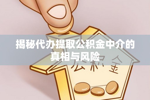 龙州揭秘代办提取公积金中介的真相与风险