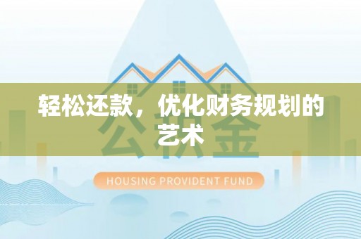龙州轻松还款，优化财务规划的艺术