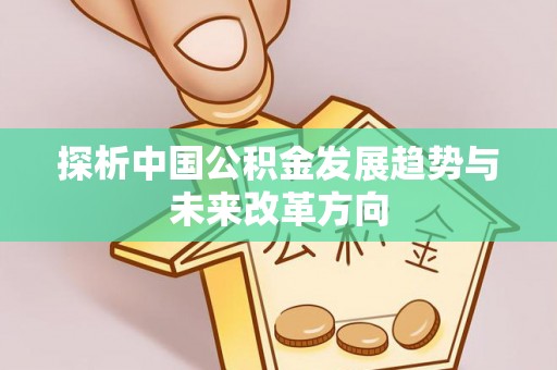 龙州探析中国公积金发展趋势与未来改革方向