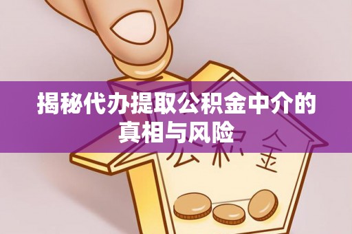 龙州揭秘代办提取公积金中介的真相与风险
