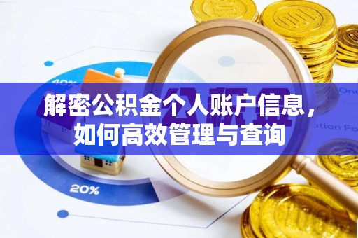 龙州解密公积金个人账户信息，如何高效管理与查询