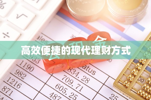龙州高效便捷的现代理财方式
