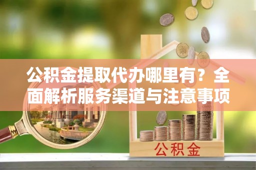 龙州公积金提取代办哪里有？全面解析服务渠道与注意事项