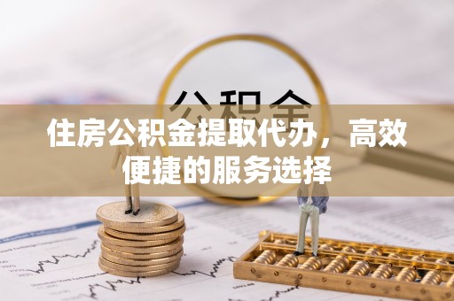 龙州住房公积金提取代办，高效便捷的服务选择