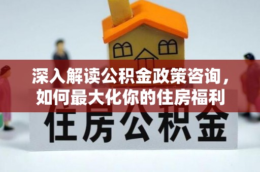 龙州深入解读公积金政策咨询，如何最大化你的住房福利