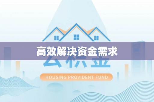 龙州高效解决资金需求