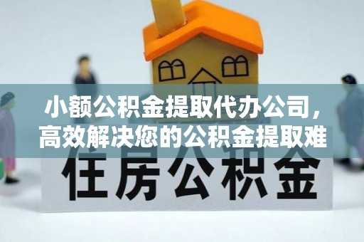 龙州小额公积金提取代办公司，高效解决您的公积金提取难题