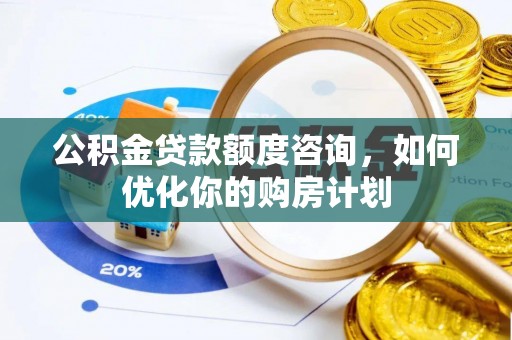 龙州公积金贷款额度咨询，如何优化你的购房计划