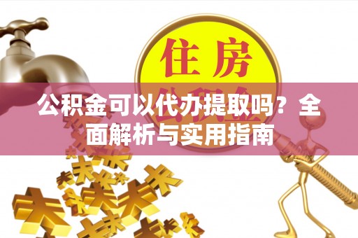 龙州公积金可以代办提取吗？全面解析与实用指南