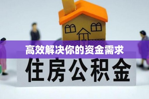 龙州高效解决你的资金需求