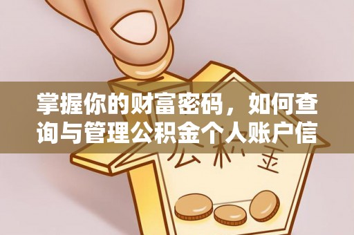 龙州掌握你的财富密码，如何查询与管理公积金个人账户信息