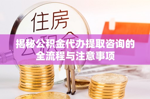 龙州揭秘公积金代办提取咨询的全流程与注意事项