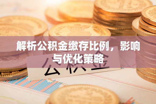 龙州解析公积金缴存比例，影响与优化策略