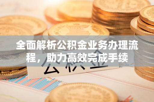 龙州全面解析公积金业务办理流程，助力高效完成手续