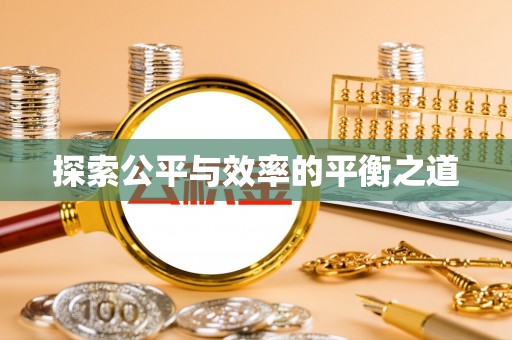 龙州探索公平与效率的平衡之道
