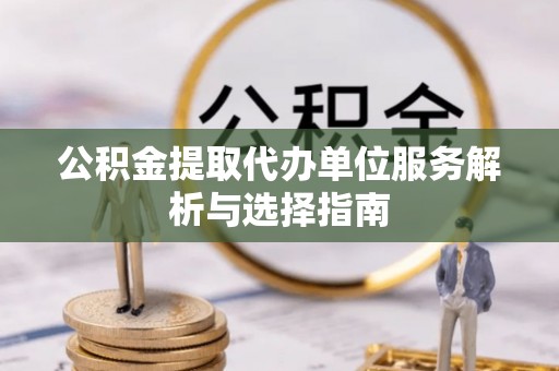 龙州公积金提取代办单位服务解析与选择指南
