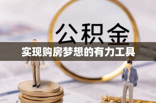 龙州实现购房梦想的有力工具