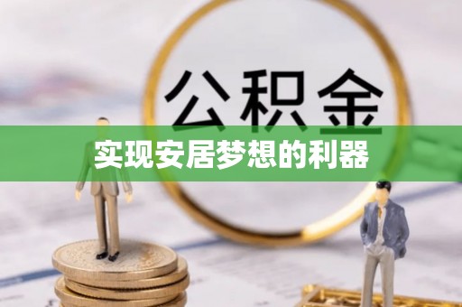 龙州实现安居梦想的利器