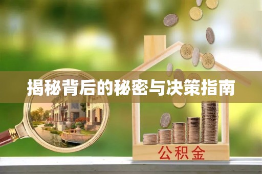 龙州揭秘背后的秘密与决策指南