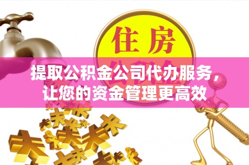 龙州提取公积金公司代办服务，让您的资金管理更高效