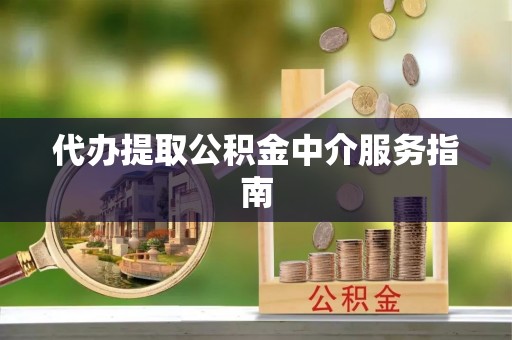 龙州代办提取公积金中介服务指南