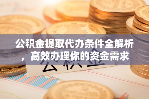 龙州公积金提取代办条件全解析，高效办理你的资金需求
